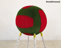 Топиари мяч Футбольный, d=90см - газон Eco, фото 6