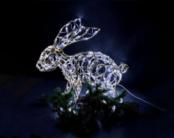 Световая фигура Зайчик №3 z011, фото 3