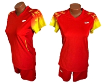 Форма волейбольная CLIFF 5623 жен. оранжевая L