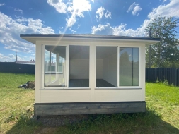 Застекленная беседка ЗАРЯ, фото 2