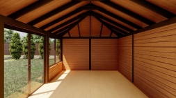 Застекленная беседка ЗАРЯ, фото 9