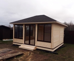 Застекленная беседка ЗАРЯ, фото 5
