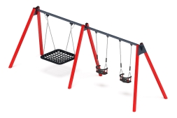 Качели М3 (красный) ИО 13.М.06.03.01.01-01.1, фото 4