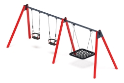 Качели М3 (красный) ИО 13.М.06.03.01.01-01.1, фото 3