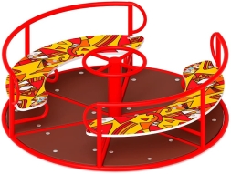 Карусель с рулем - ИО 30.01.04-И1, фото 1 Карусель с рулем - ИО 30.01.04-И1, фото 1