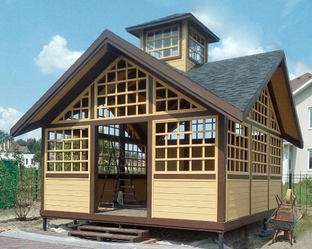 Квадратная беседка Да Винчи, фото 1