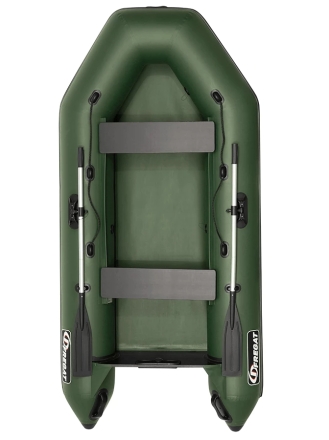 Моторная лодка ПВХ Фрегат 280 Е Зеленый, фото 1