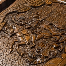 Нарды резные "Георгий Победоносец", Haleyan Нарды резные "Георгий Победоносец", Haleyan