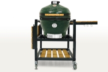 Керамический гриль-барбекю 24 дюйма CFG CHEF Красный Керамический гриль-барбекю 24 дюйма CFG CHEF Красный