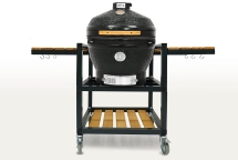 Керамический гриль-барбекю 24 дюйма CFG CHEF Красный Керамический гриль-барбекю 24 дюйма CFG CHEF Красный