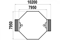 Площадка для мини футбола TORUDA Урбан 1, фото 2