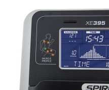 Эллиптический тренажер SPIRIT XE395 Black			