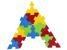 Конструктор из 128 деталей Pilsan Funny Blocks (03-236)