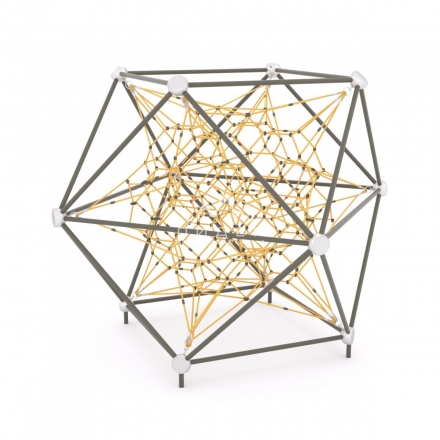 Пространственная канатная конструкция с полусферами AT-12.02, фото 1