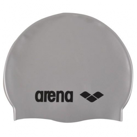 Шапочка для плавания &quot;ARENA Classic Silicone&quot;, серебристый, фото 1