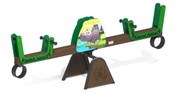 Качели-балансир Бегемотик КБ-30 для игровой площадки
