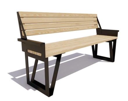 Парковая скамейка Ижевск, Сосна 2 м, фото 1