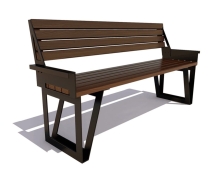 Парковая скамейка Ижевск, Сосна 2 м