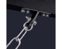 Светящиеся качели с конструкцией Люмус Белый, 2 кольца Светящиеся качели с конструкцией Люмус Белый, 2 кольца