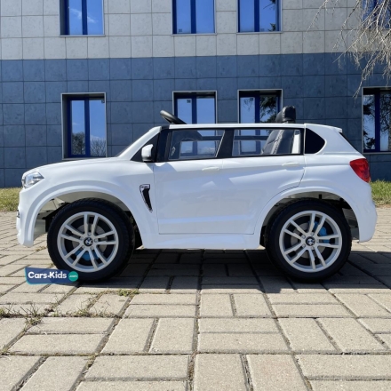 Электромобиль BMW X5M Z6661R белый, фото 2