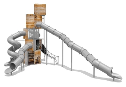 Игровой комплекс Эко Кубус VST 4500/1 для детской площадки, фото 2 Игровой комплекс Эко Кубус VST 4500/1 для детской площадки, фото 2