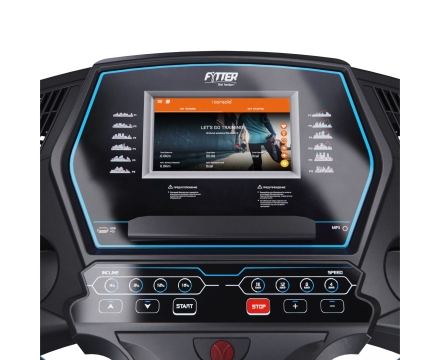 Полукоммерческая беговая дорожка DFC FYTTER 12X / синяя, фото 10