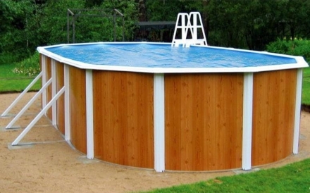 Сборный бассейн Эсприт Биг 5,5х3,7х1,35м. (комплект), фото 1