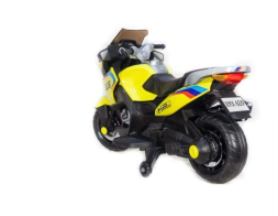 Детский электромотоцикл Barty XMX609 желтый, фото 2