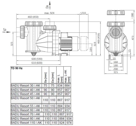 Насос с префильтром Speck Badu Resort 40, фото 3