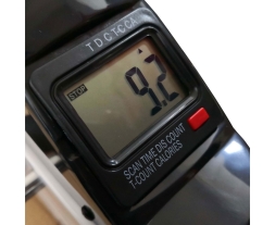 Велотренажер мини DFC B8207A (аналог SC-W002E) черный с серым, фото 4