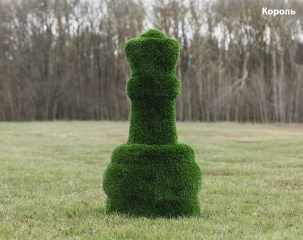 Топиари шахматы Король/Королева - газон Deluxe, фото 2
