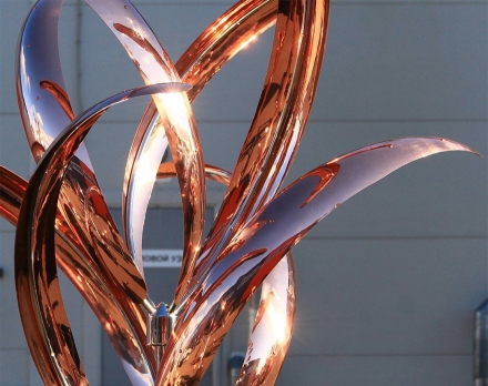 Медная скульптура Ирис Стандартный размер, фото 2