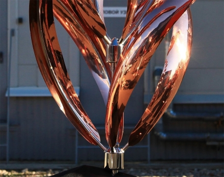 Медная скульптура Ирис Стандартный размер, фото 3