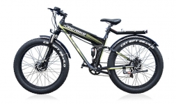 Велогибрид UBERBIKE FAT 48V 1000W BLACK, фото 1