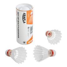 KRAFLA SH-W300F Комплект воланов для бадминтона (3 шт)