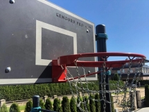 Баскетбольная стойка (любительская)