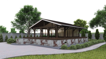 Застекленная беседка ЛИВЕРПУЛЬ, фото 1