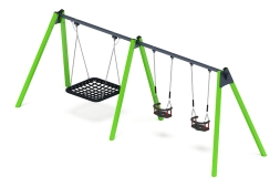 Качели М3 (зеленый) ИО 13.М.06.03.01.01-02.1, фото 4