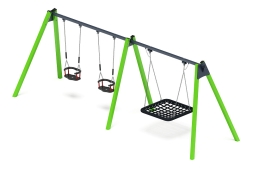 Качели М3 (зеленый) ИО 13.М.06.03.01.01-02.1, фото 2