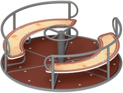 Карусель с рулем (Замок) - ИО 30.01.04-01.И1, фото 4 Карусель с рулем (Замок) - ИО 30.01.04-01.И1, фото 4