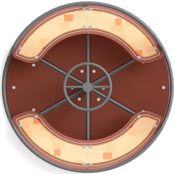 Карусель с рулем (Замок) - ИО 30.01.04-01.И1, фото 5 Карусель с рулем (Замок) - ИО 30.01.04-01.И1, фото 5
