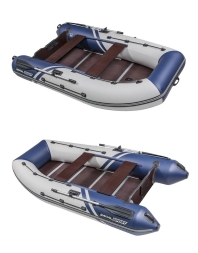 Гавиал 280 СК Sport моторная лодка ПВХ пайол 9 мм, киль, фото 6
