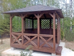 Квадратная беседка ВАСИЛЕК , фото 2