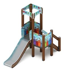 Королевство (Коты) - ДИК 1.15.01-11 - Игровой комплекс H=900, фото 1