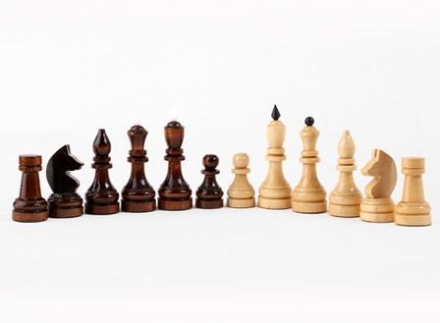 Шахматы турнирные в комплекте с доской (Орлов), фото 1