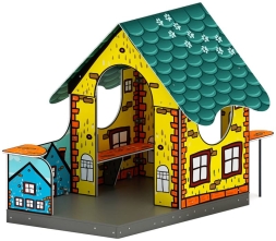 Домик мини тип 3 (Город) - МФ 10.01.12-02, фото 1 Домик мини тип 3 (Город) - МФ 10.01.12-02, фото 1