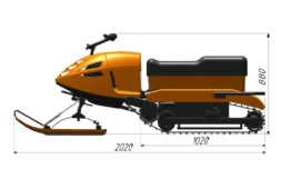 Мини-снегоход ПЕГАС 6,5 л.с., фото 2