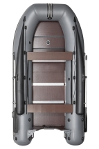 Моторная лодка ПВХ Фрегат 350 F Зеленый с фальшбортом