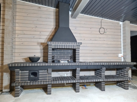 Печь Аристократ 716 S Радиальный кирпич коричневый, фото 3