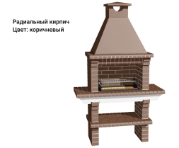 Печь Аристократ 702 Прямоугольный кирпич красный, фото 12